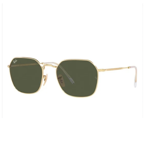 LENTES RAY BAN Rb3694 001/31 JIM SQUARE SHAPE G-15 DORADO