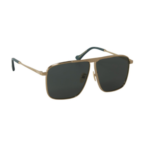 LENTES GUCCI GG05840S 002 AVIATOR SQUARE NEGRO DORADO
