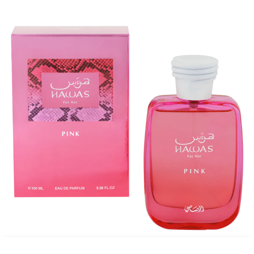 PERFUME HAWAS FOR HER PINK EAU DE PARFUM 100 ML