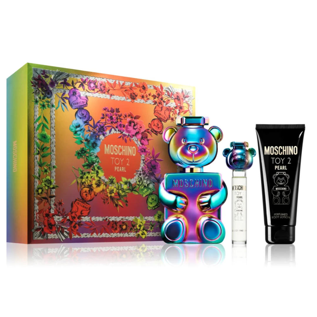 SET PERFUME MOSCHINO TOY 2 PEARL3 PIEZAS EDT 100ML