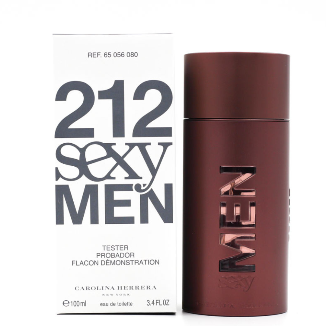 TESTER PERFUME CAROLINA HERRERA 212 SEXY MEN EDT 100ML