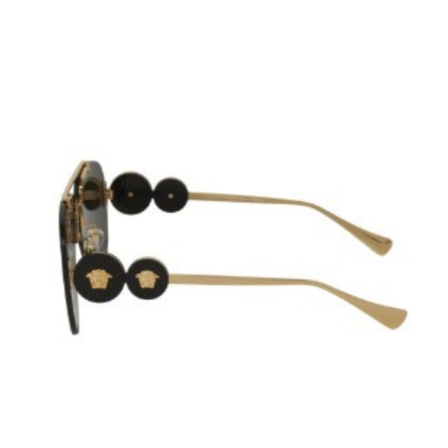 LENTES VERSACE VE2250 100287 NEW AVIATOR GOLD BLACK