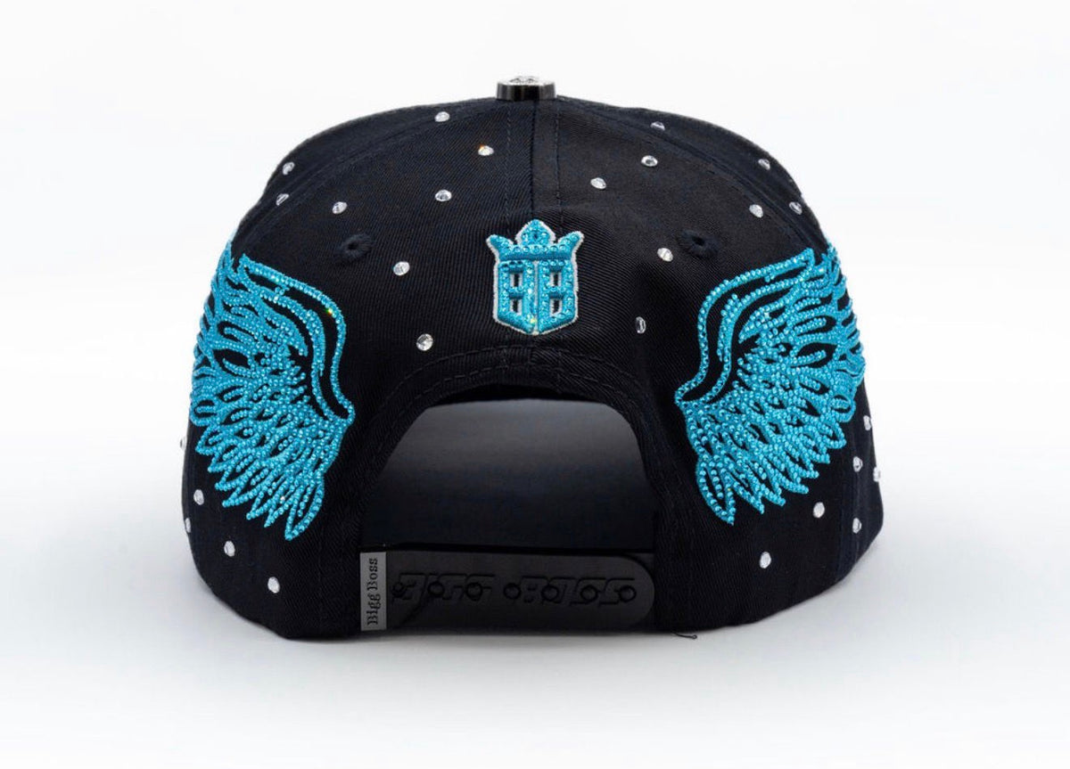 GORRA B CRISTAL AZUL