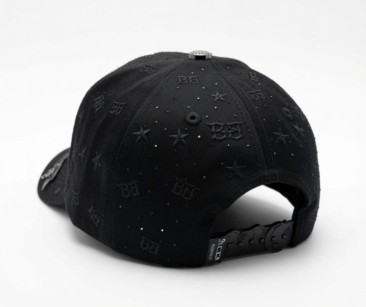GORRA 3 STARS TOTAL BLACK