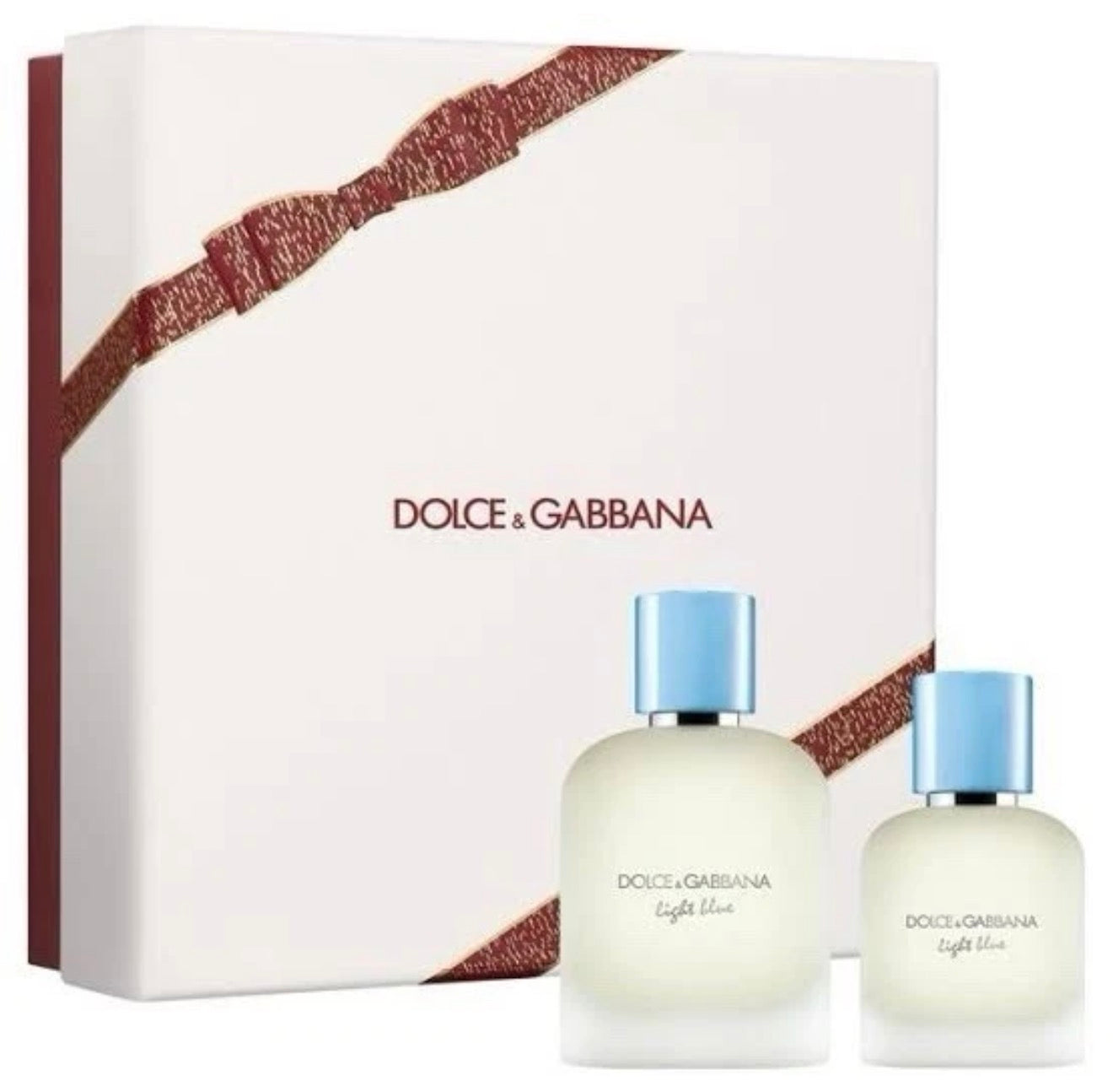 SET PERFUME DOLCE GABBANA 2PC LIGHT BLUE EDT 100ML Y 50ML