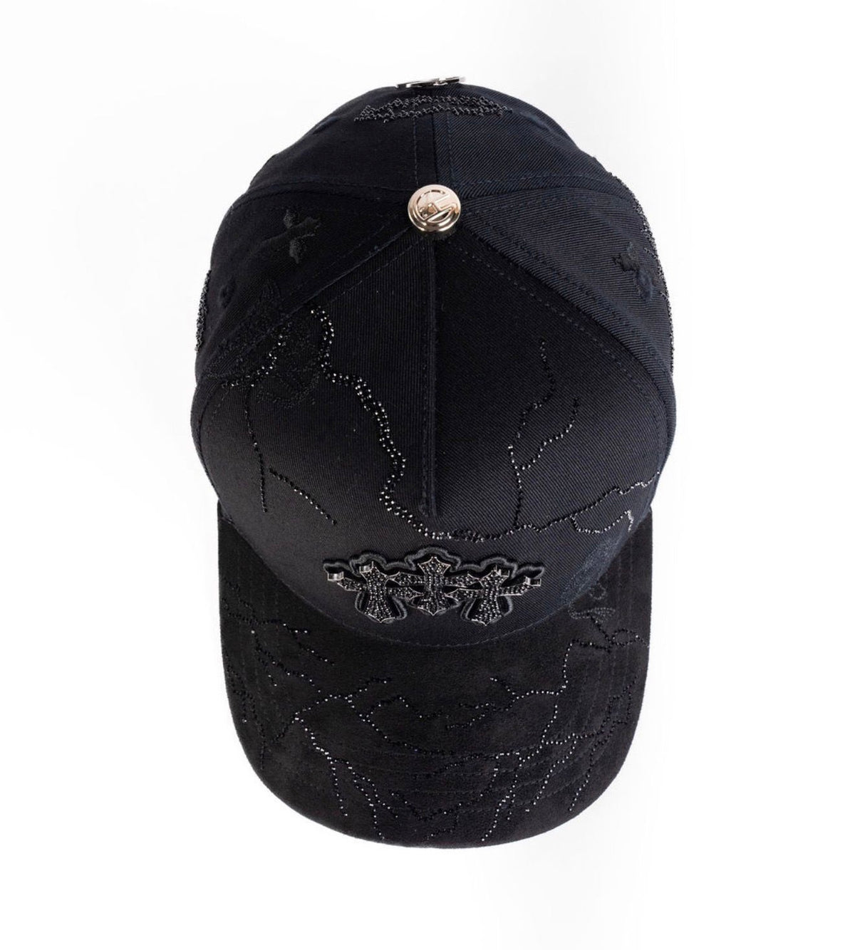 GORRA KEVIN HATS 3 CRUCES TOTAL BLK