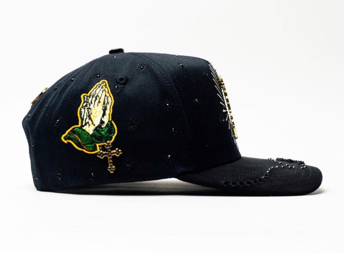 GORRA SAN JUDAS BLACK NEW