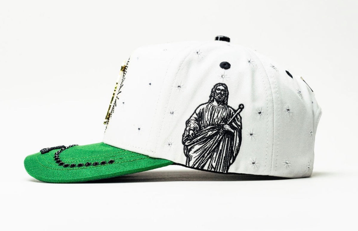 GORRA SAN JUDAS BLANCA
