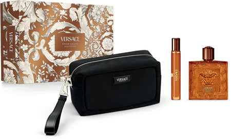 SET PERFUME VERSACE EROS NAJIM PARFUM 100 ML 3 PIEZAS