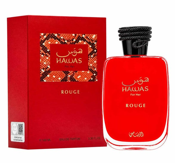PERFUME HAWAS ROUGE FOR HER EDP 100ML