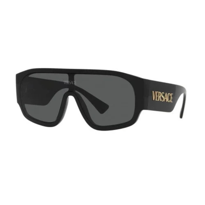 LENTES VERSACE VE4439 GB1/87 NEW AVIATOR BLACK GOLD