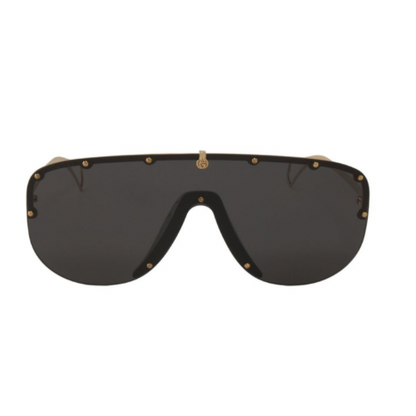 LENTES GUCCI GG0667S 001 AVIATOR FASHION NEGRO DORADO