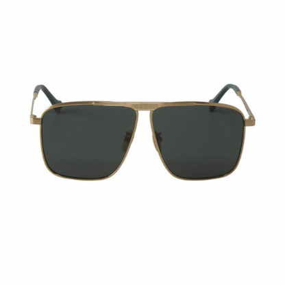 LENTES GUCCI GG05840S 002 AVIATOR SQUARE NEGRO DORADO