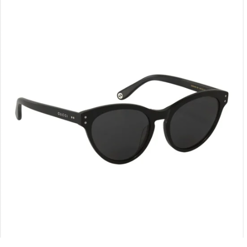 LENTES GUCCI GG0569S 001 EYE CAT ACETATO NEGRO PLATA