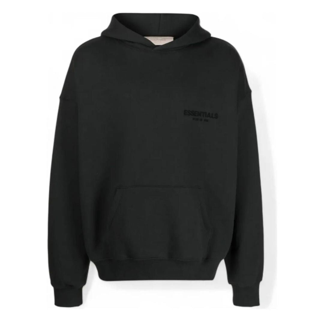SUDADERA ESSENTIALS COLOR NEGRO