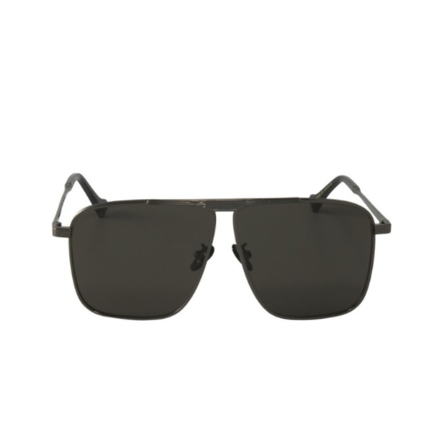 LENTES GUCCI Gg0840S 00 SQUARE AVIATOR PLATEADO NEGRO