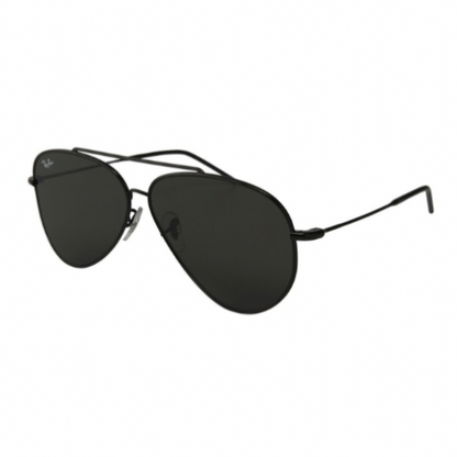 LENTES RAY BAN RB0101S 002/GS AVIATOR REVERSE BLACK GRAY