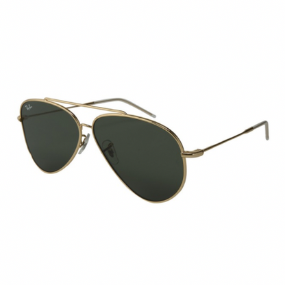 LENTES RAY BAN RB0101S 001/VR AVIATOR REVERSE G-15 GOLD