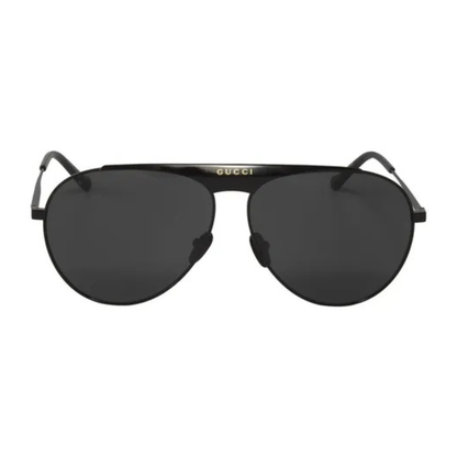 LENTES GUCCI GG0908S 004 NEW AVIATOR NEGRO GRIS ORIGINAL