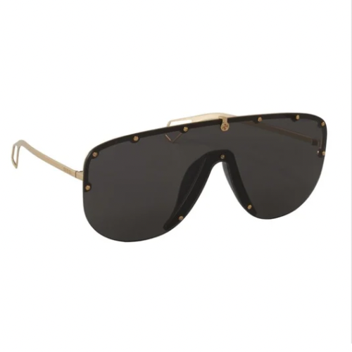 LENTES GUCCI GG0667S 001 AVIATOR FASHION NEGRO DORADO
