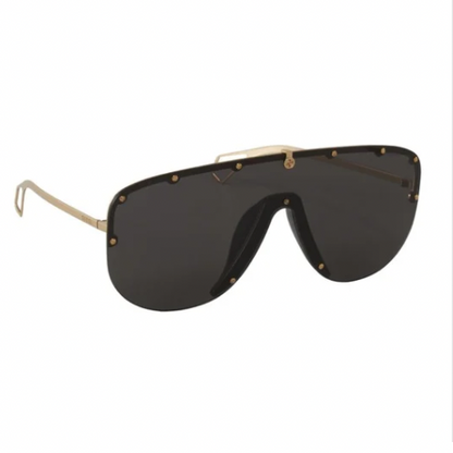 LENTES GUCCI GG0667S 001 AVIATOR FASHION NEGRO DORADO