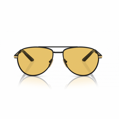 LENTES PRADA SPR A54 1BO-90C AVIATOR YELLOW BLACK