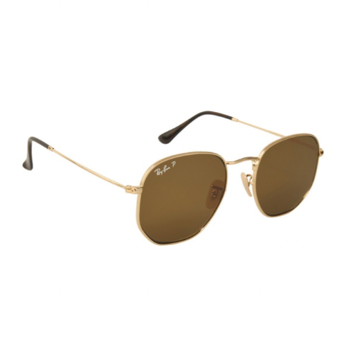 LENTES RAY BAN Rb3548n 001/57 HEXAGONAL CAFE B-15 POLARIZADO ICON