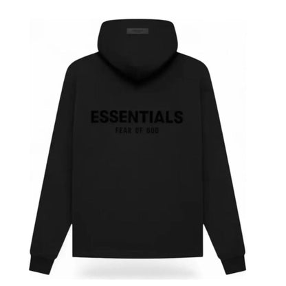 SUDADERA ESSENTIALS COLOR NEGRO