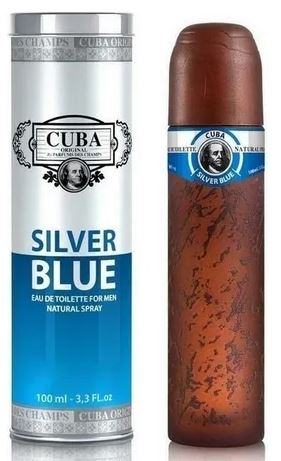 PERFUME CUBA SILVER BLUE EDT 100ML