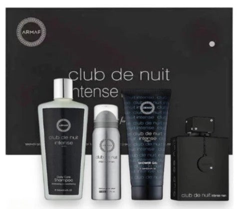 SET PERFUME ARMAF CLUB DE NUIT INTENSE MAN 4 PIEZAS EDT 105ML