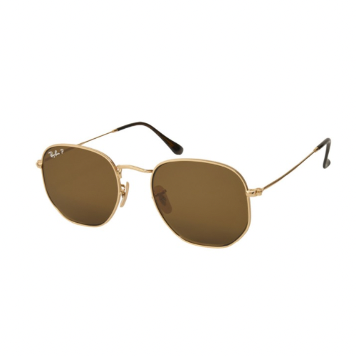LENTES RAY BAN Rb3548n 001/57 HEXAGONAL CAFE B-15 POLARIZADO ICON