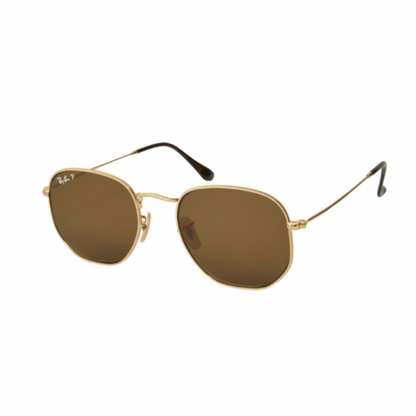 LENTES RAY BAN Rb3548n 001/57 HEXAGONAL CAFE B-15 POLARIZADO ICON