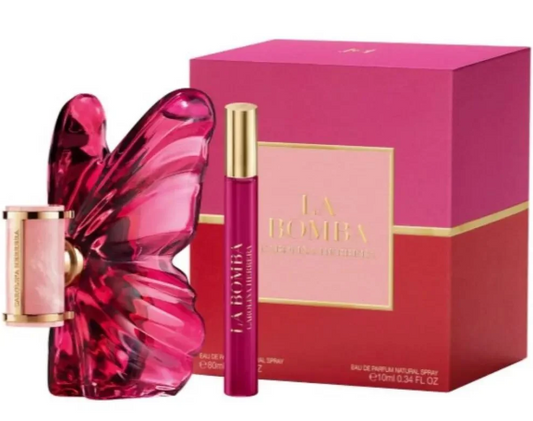 SET PERFUME CAROLINA HERRERA LA BOMBA 2 PC EDP 80ML