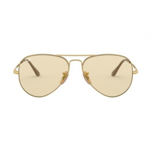 LENTES RAY BAN Rb3689 001/T2 NEW AVIATOR COFFE CLEAR EVOLVE