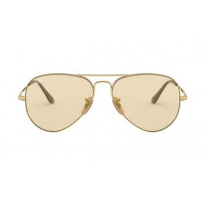 LENTES RAY BAN Rb3689 001/T2 NEW AVIATOR COFFE CLEAR EVOLVE