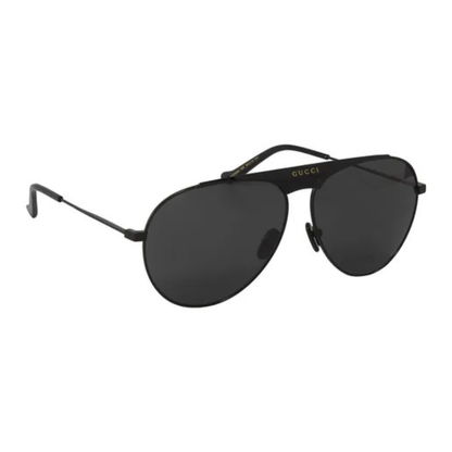 LENTES GUCCI GG0908S 004 NEW AVIATOR NEGRO GRIS ORIGINAL
