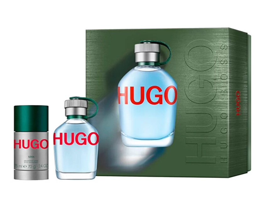 SET PERFUME HUGO BOSS MAN HB 2 PIEZAS EDT 75ML