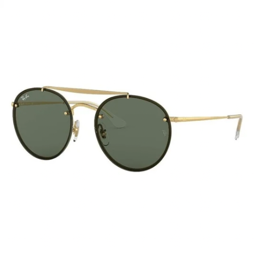 LENTES RAY BAN Rb3614n 914071 ROUND DOBLE BRIDGE BLAZE NEGRO G-15
