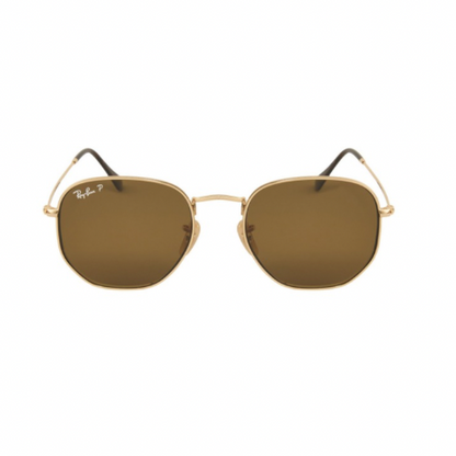LENTES RAY BAN Rb3548n 001/57 HEXAGONAL CAFE B-15 POLARIZADO ICON