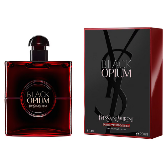 PERFUME YVES SAINT LAURENT BLACK OPIUM OVER RED EDP 90ML