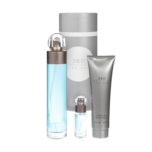 SET PERFUME PERRY ELLIS FOR MEN 4 PIEZAS EDT 100ML CILINDRO