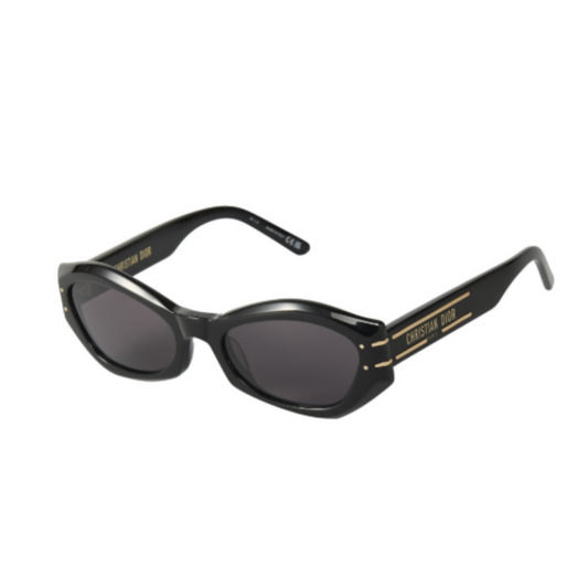 LENTES DIOR SIGNATURE B1U 10A0 SQUARE SHAPE NEGRO CON ACCESORIOS