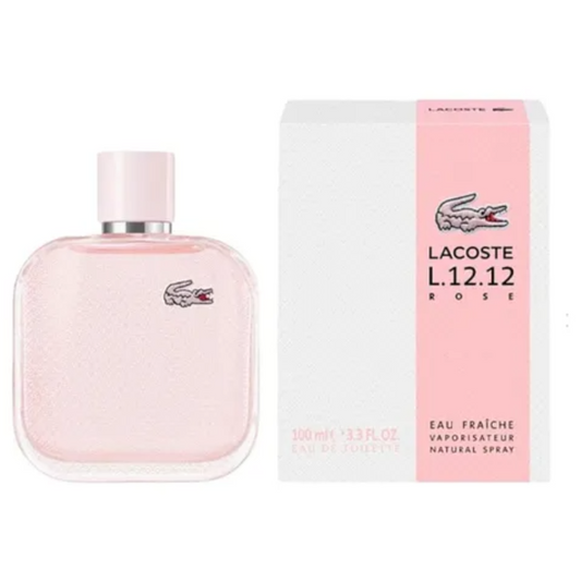 PERFUME LACOSTE ROSE EAU DE L 12-12 ROSE EAU FRAICHE EDT 100ML