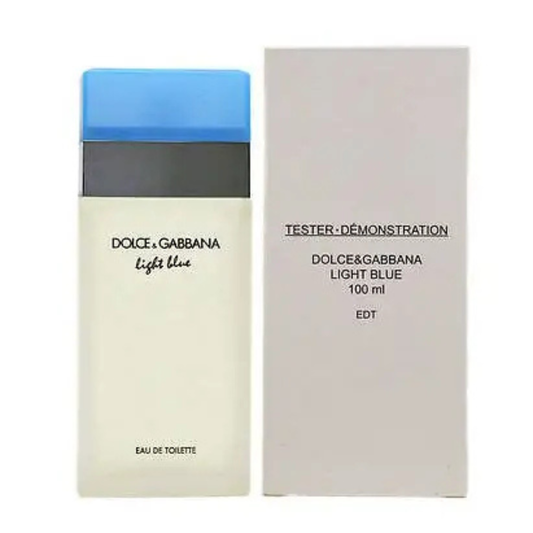 TESTER PERFUME DOLCE GABBANA LIGHT BLUE EDT 100ML