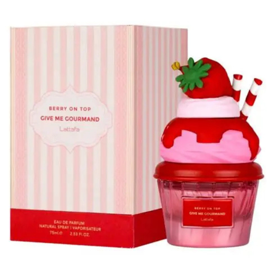 PERFUME LATTAFA GIVE ME GOURMAND BERRY ON TOP EDP 75ML