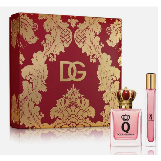 SET PERFUME DOLCE GABBANA QUEEN 2PC EDP 50 ML