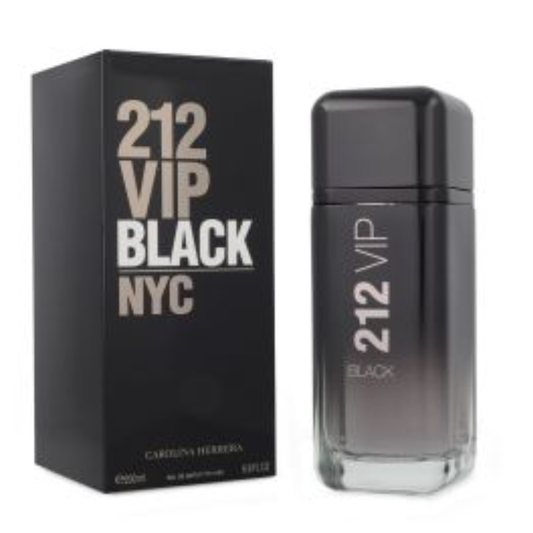PERFUME CAROLINA HERRERA 212 VIP BLACK ELIXIR EDP 100ML