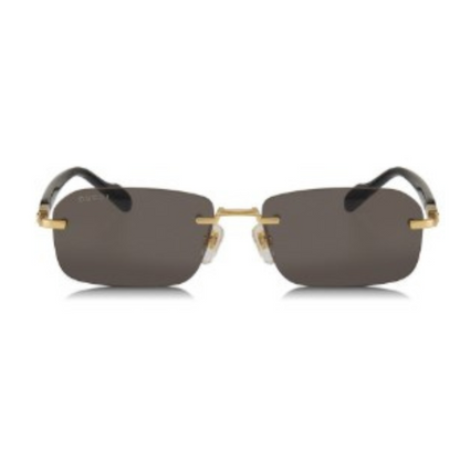 LENTES GUCCI GG12215 001 RECTANGLE SHAPE BLACK GOLD