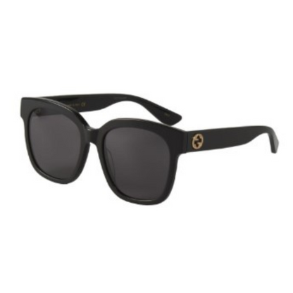 LENTES GUCCI GG0034S 001 SQUARE SHAPE BLACK GOLD