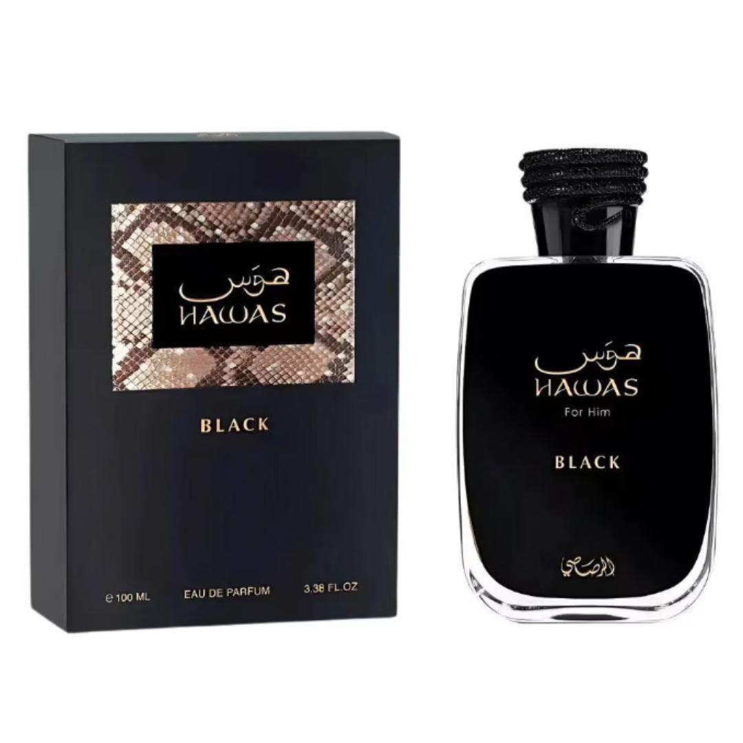 PERFUME HAWAS BLACK EDP 100ML